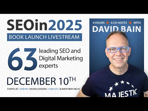 SEO in 2025 Book Launch Celebration