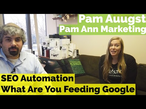 Pam Auugst On SEO Automation &amp; Don’t Feed Google Everything In XML Sitemaps - Vlog #81