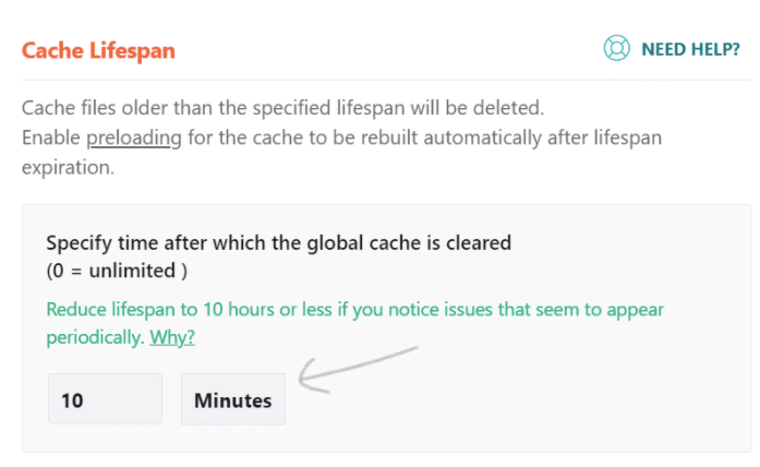 With the WP Rocket plugin version 3.8 update, the option of cache lifespan minute option has been removed.