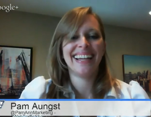 Pam Aungst Cronin on the Web Traffic Show