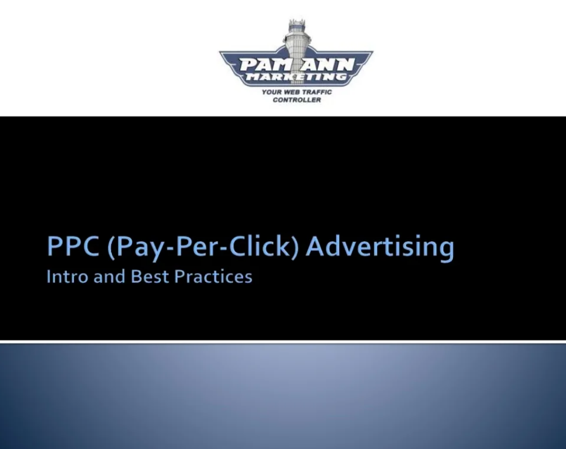 Presentation: Intro to PPC / SEM (Google AdWords)