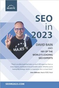 Cover of "SEO in 2023" by David Bain