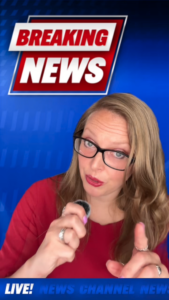 Still shot from an SEO news video where Pam explains this story