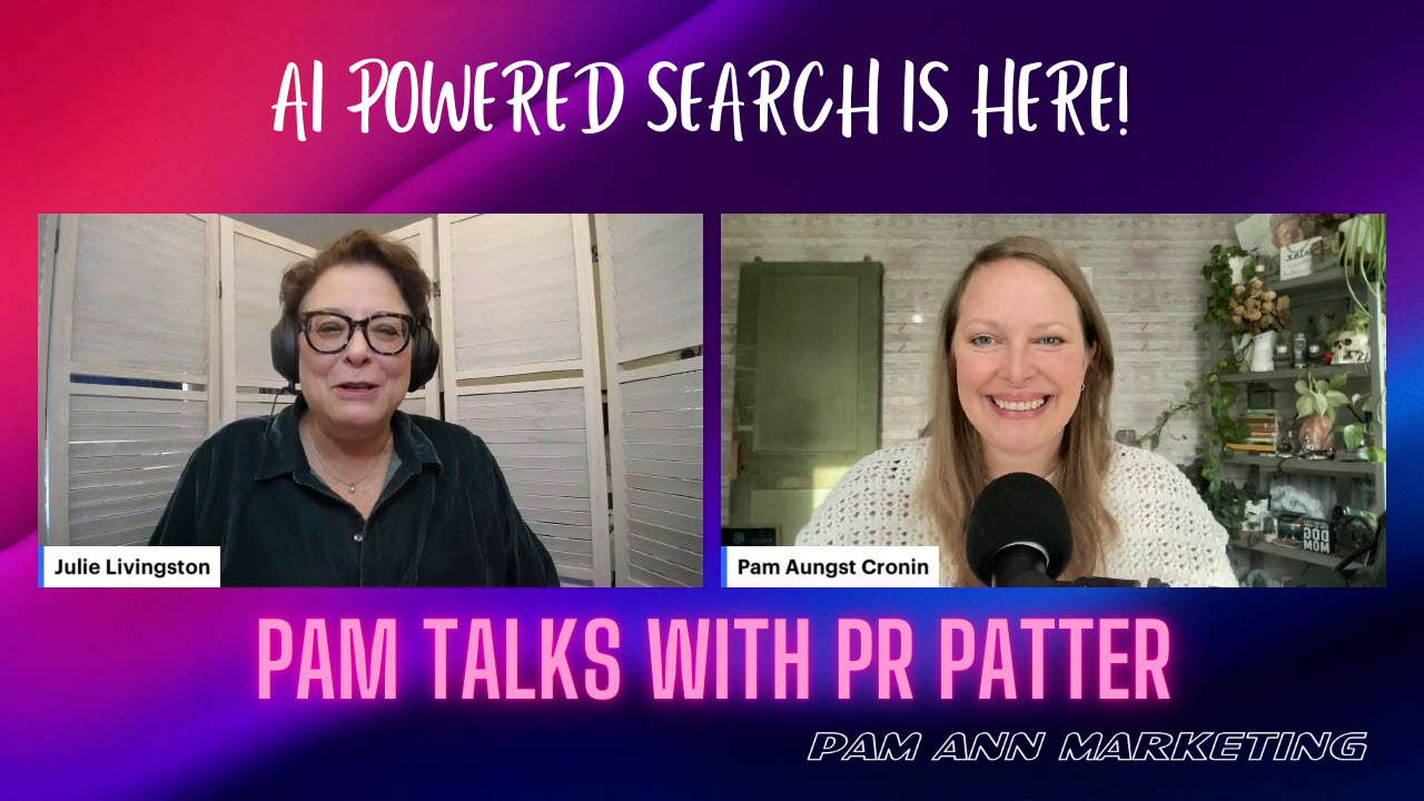 Pam speaks with Julie Livingston on the PR Patter podcast about the future of AI-Powered Search